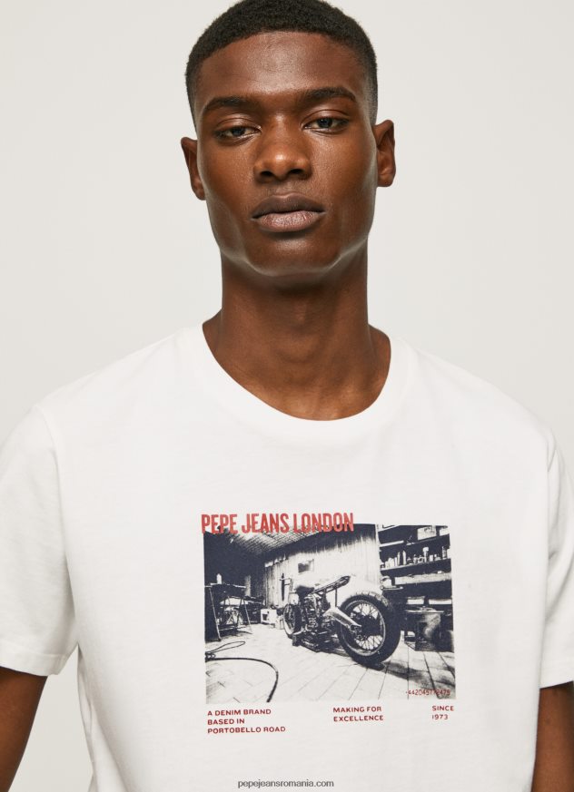 tricou_cu_imprimeu_foto_barbati_pepe_jeans_alb_6z0r46955.jpg tricou cu imprimeu foto bărbați Pepe Jeans alb 6Z0R46955 - imagine 1