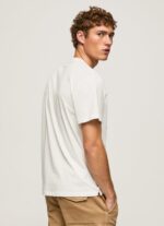tricou cu imprimeu foto bărbați Pepe Jeans aproape alb 6Z0R46988 - imagine 4
