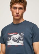 tricou cu imprimeu foto bărbați Pepe Jeans jarman 6Z0R46954 - imagine 3