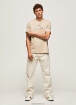tricou cu imprimeu foto bărbați Pepe Jeans malţ 6Z0R46989 - imagine 2