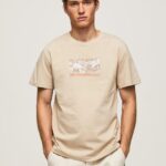 tricou cu imprimeu foto bărbați Pepe Jeans malţ 6Z0R46989