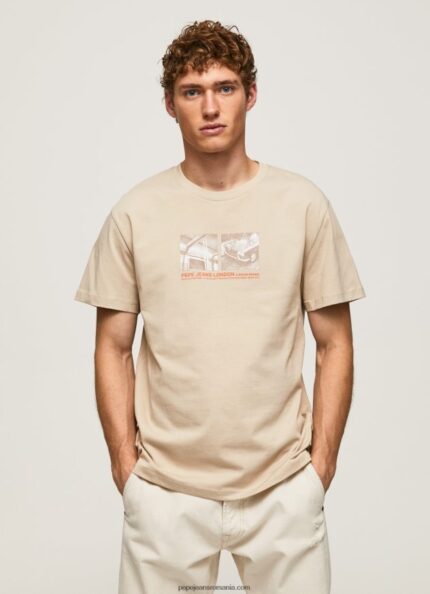 tricou cu imprimeu foto bărbați Pepe Jeans malţ 6Z0R46989