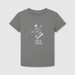 tricou cu imprimeu grafic băiat Pepe Jeans turnare 6Z0R461614