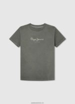 tricou cu imprimeu grafic băiat Pepe Jeans turnare 6Z0R461614 - imagine 4