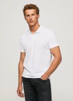 tricou cu logo bărbați Pepe Jeans alb 6Z0R461085