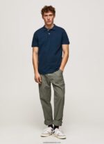 tricou cu logo bărbați Pepe Jeans marina 6Z0R461078 - imagine 2