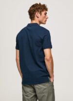 tricou cu logo bărbați Pepe Jeans marina 6Z0R461078 - imagine 4