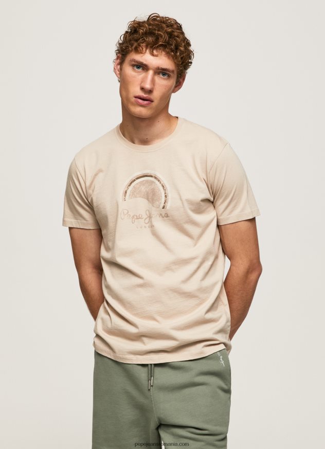 tricou_cu_logo_cu_efect_uzat_barbati_pepe_jeans_malt_6z0r46962.jpg tricou cu logo cu efect uzat bărbați Pepe Jeans malţ 6Z0R46962 - imagine 1