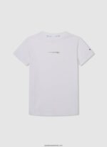 tricou din bumbac cu imprimeu integral băiat Pepe Jeans marnă cenușie 6Z0R461646 - imagine 5