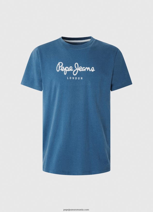 tricou din bumbac cu logo imprimat bărbați Pepe Jeans jarman 6Z0R46934 - imagine 5