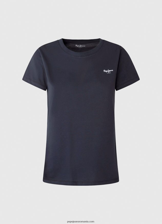 tricou din bumbac cu maneca scurta femei Pepe Jeans dulwich 6Z0R46430 - imagine 5