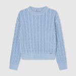 tricou împletit cu guler rotunjit fată Pepe Jeans dafin 6Z0R461406