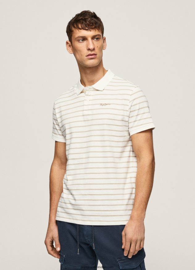 tricou_polo_cu_imprimeu_in_dungi_barbati_pepe_jeans_aproape_alb_6z0r461092.jpg tricou polo cu imprimeu în dungi bărbați Pepe Jeans aproape alb 6Z0R461092 - imagine 1