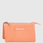 trusa de toaleta cu triplu compartiment femei Pepe Jeans piersică 6Z0R46723