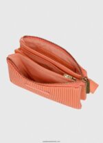 trusa de toaleta cu triplu compartiment femei Pepe Jeans piersică 6Z0R46723 - imagine 4
