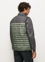vestă căptușită cu blocuri de culoare bărbați Pepe Jeans negru spalat 6Z0R46840 - imagine 4
