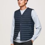 vestă căptușită cu nasturi bărbați Pepe Jeans dulwich 6Z0R46845