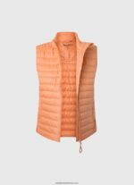 vestă căptușită cu plasture din cauciuc femei Pepe Jeans piersică 6Z0R46133 - imagine 5